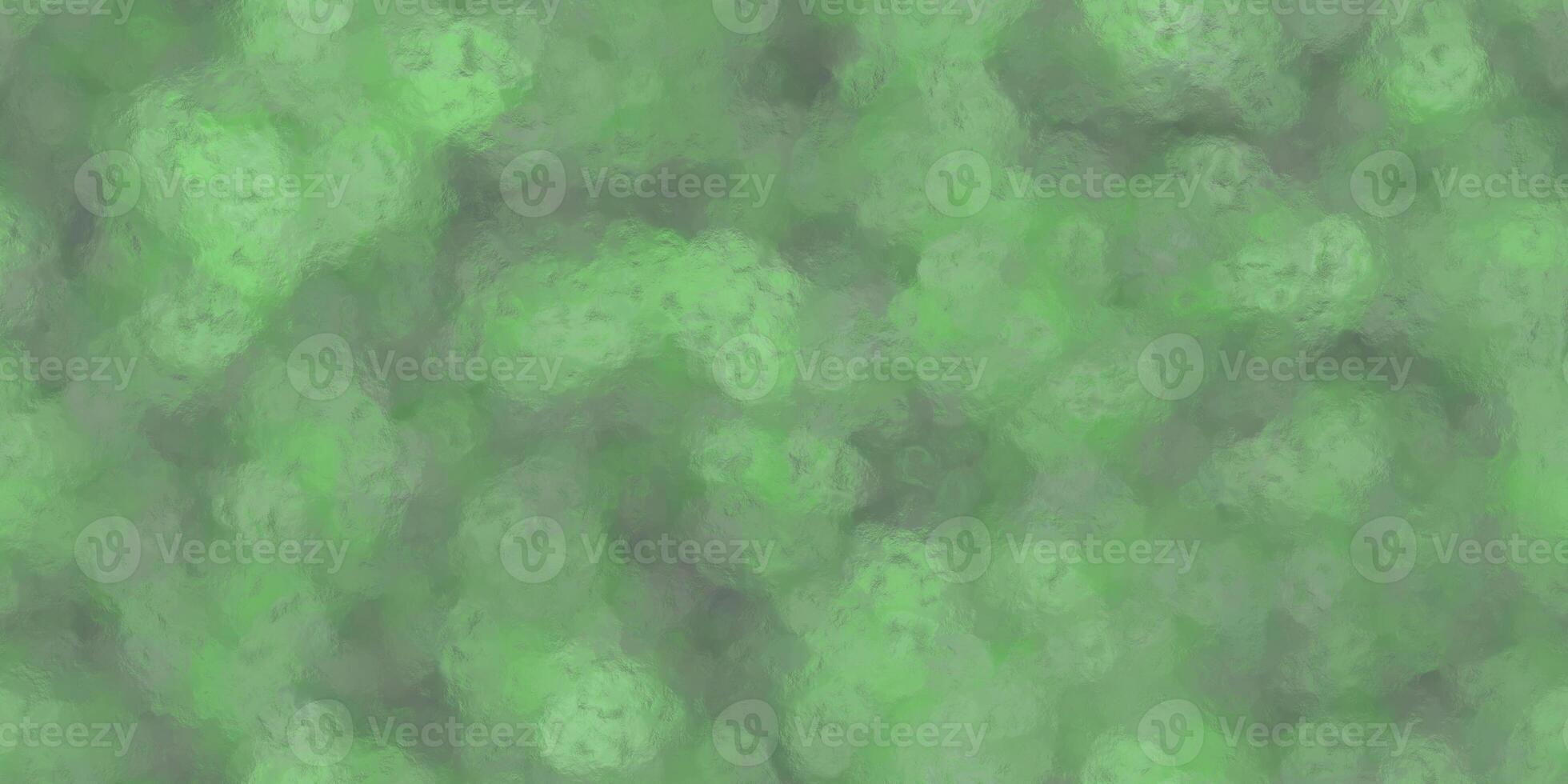 Green Nature Vintage Window Bokeh Background. Old Glass Blurred Texture. Rain Circles on the Window. photo