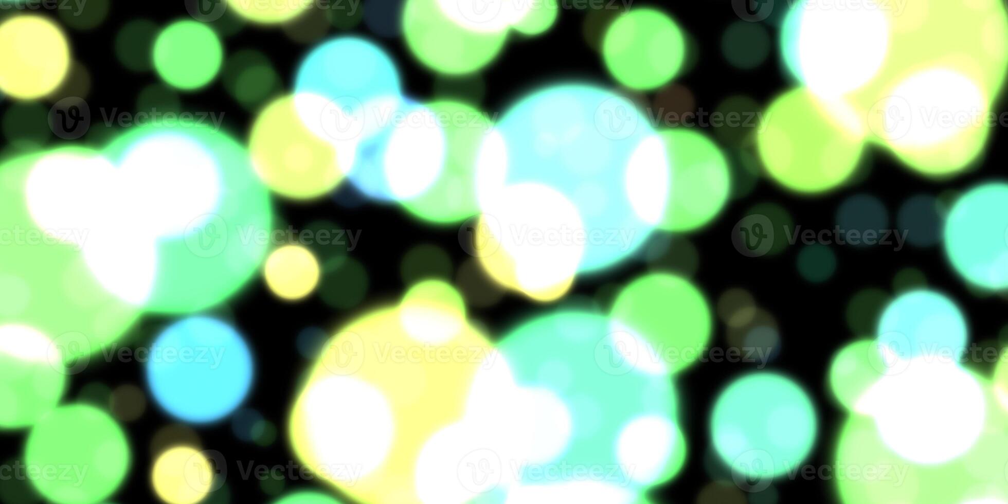 Bokeh Lights Background. Shine Blurred Texture. Glowing Glitter Backdrop. photo