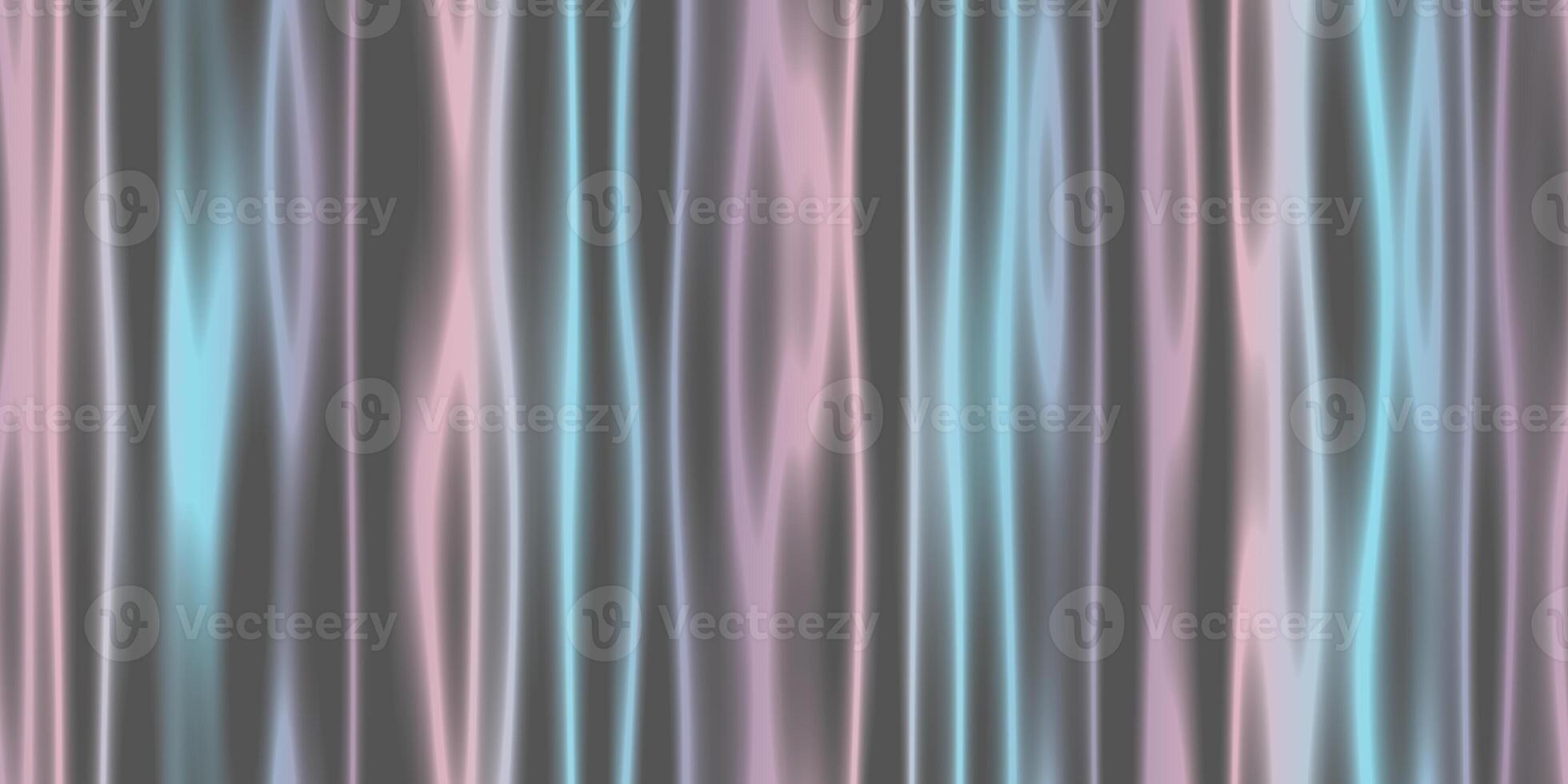 Holographic crisp fabric backdrop. Lightweight textile background. Seamless taffeta texture. photo