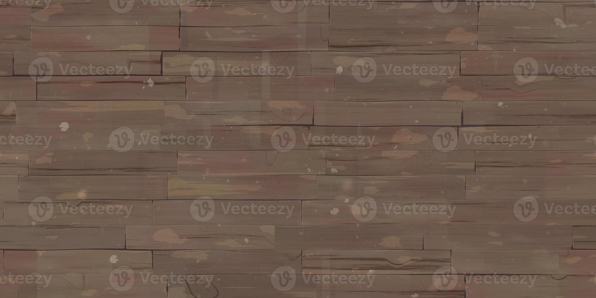 Wood Pieces Panel Background. 3d Rendering. 3d illustration. photo