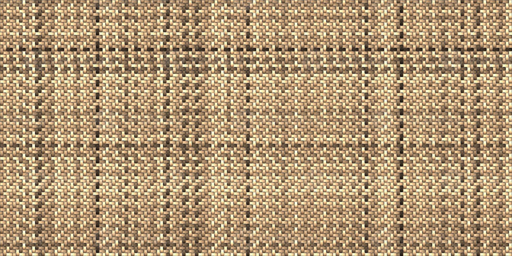 Seamless Basket Weaving Background. Woven Wicker Straw Texture. photo