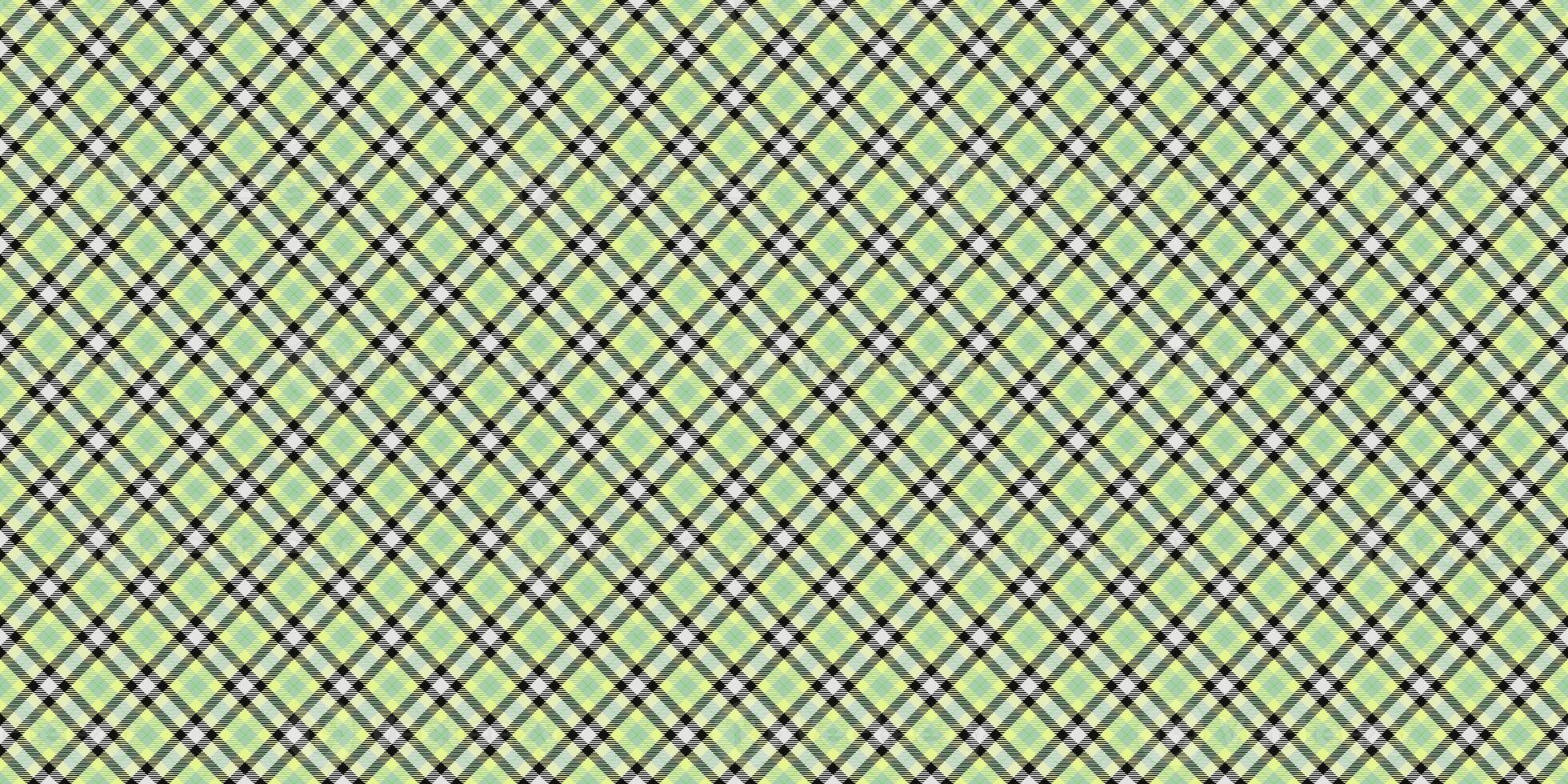Light Green Seamless Checkered Rhombuses Pattern. Plaid Rug Background. Tartan Texture. photo