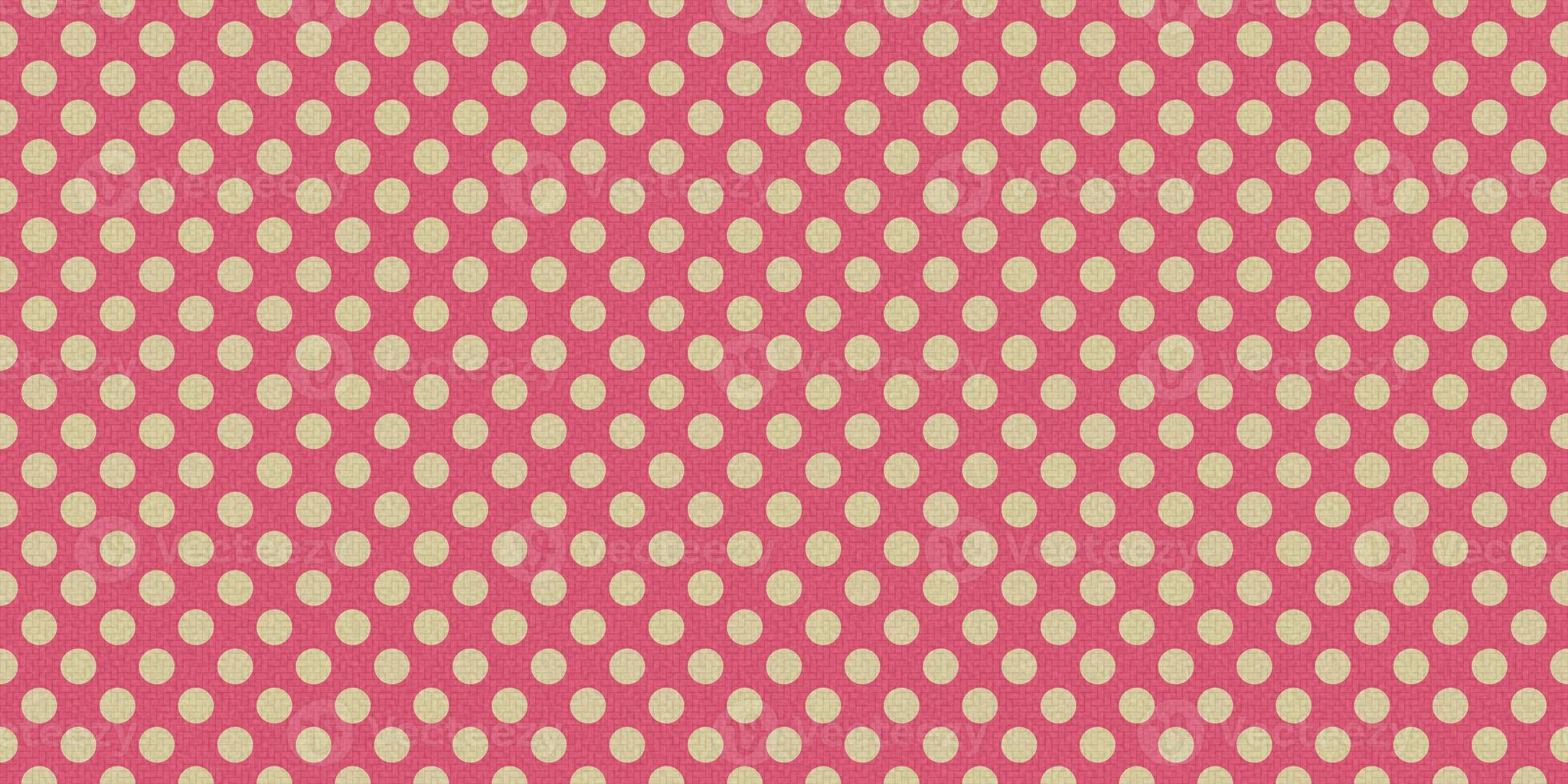 Light Pink Dotty Pattern Background. Dotted Canvas Texture. Burlap Backdrop. photo