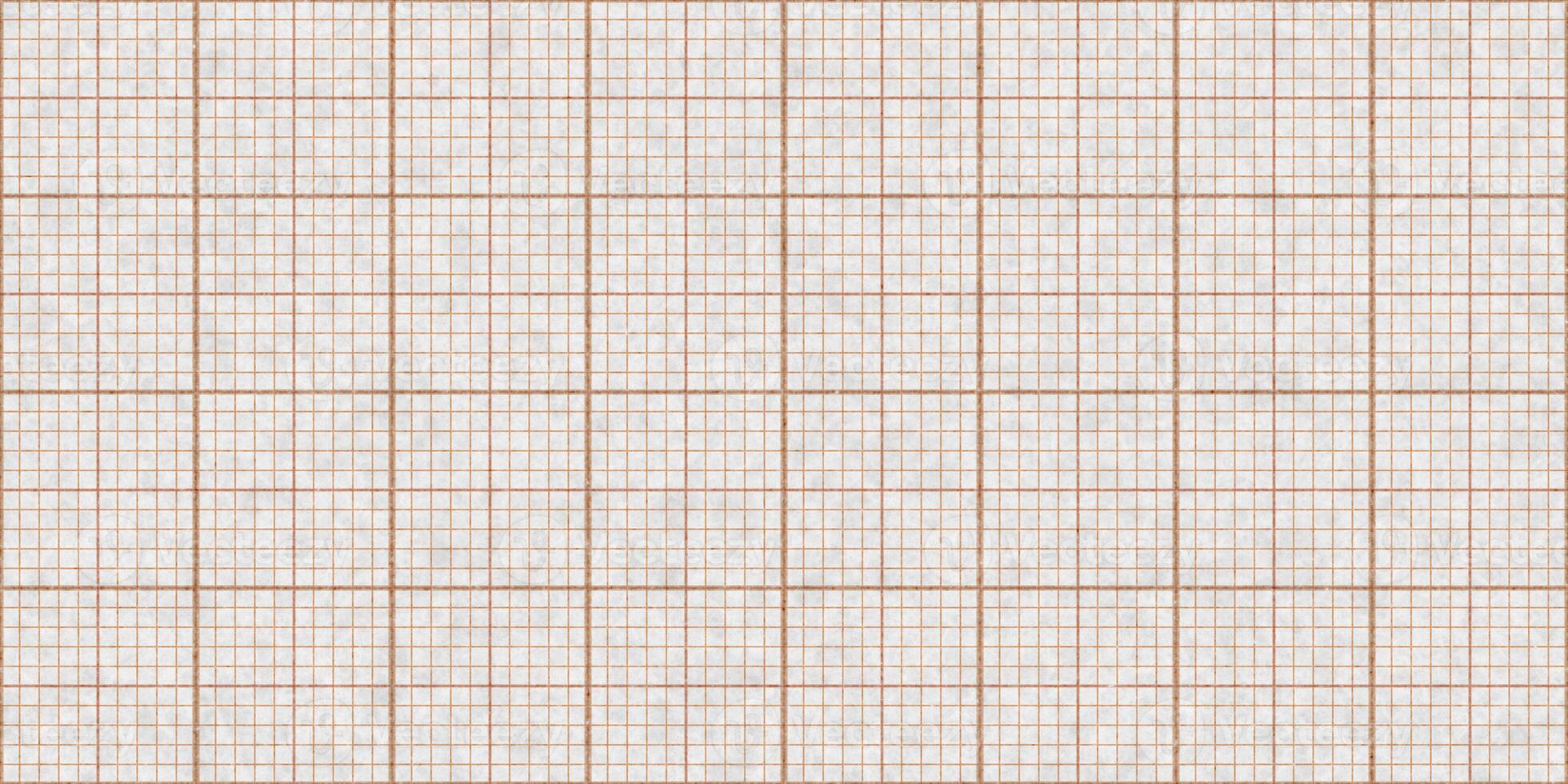 Orange Seamless Millimeter Paper Background. Tiling Graph Grid Texture. Empty Lined Pattern. photo