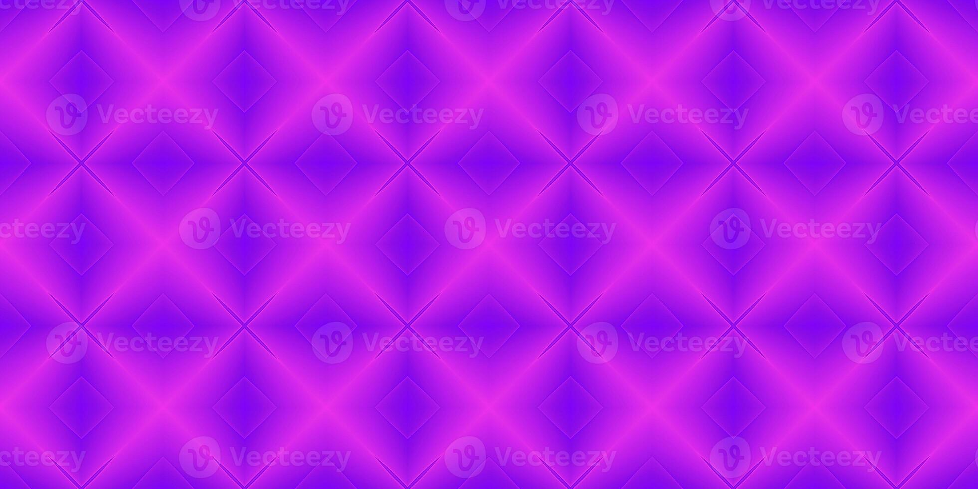 Purple Seamless Psy Pattern Background. Bright Surrealism Texture. Fractal Geometric Backdrop. photo