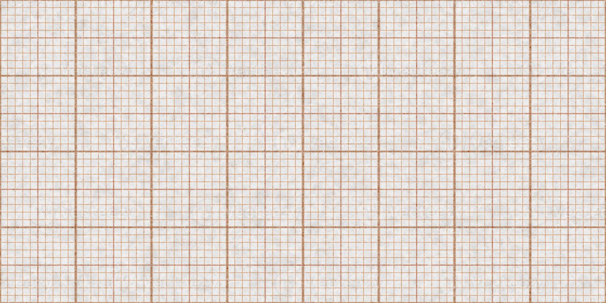 Orange Seamless Millimeter Paper Background. Tiling Graph Grid Texture. Empty Lined Pattern. photo