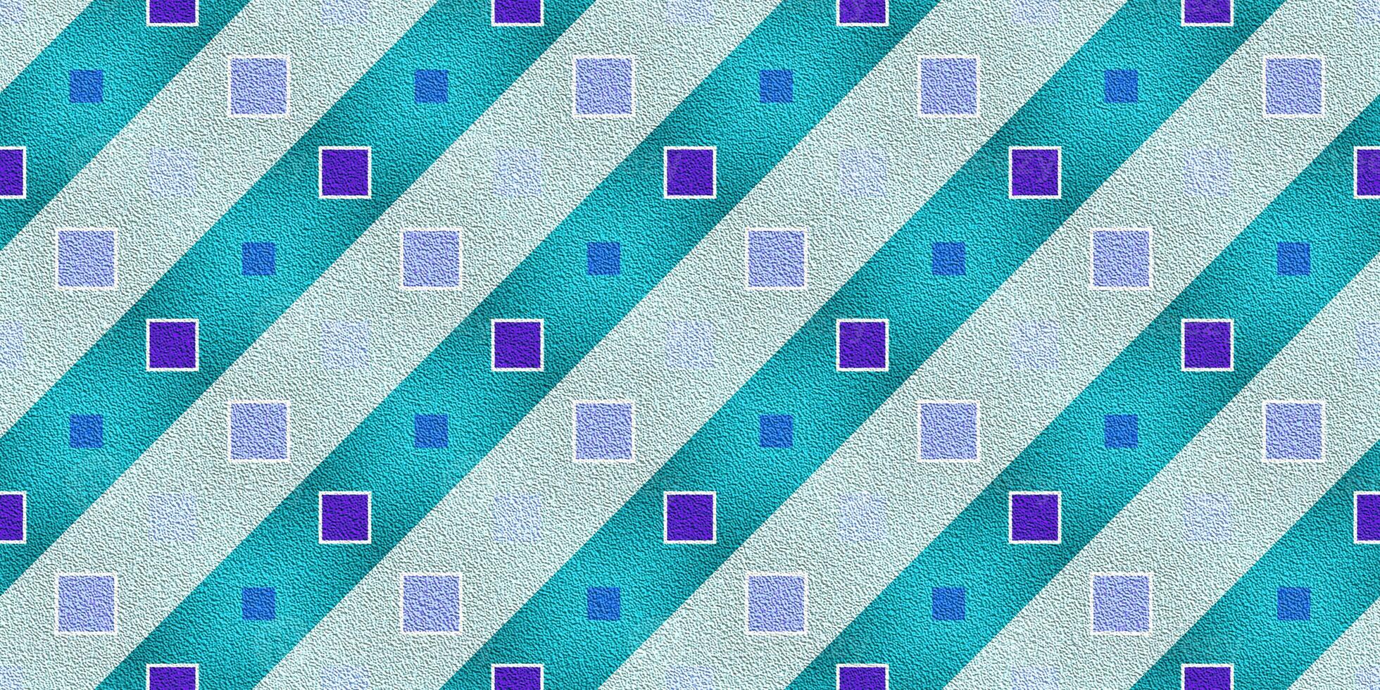 Blue Purple Seamless Modern Maya Pattern Background. Geometric Ethnic Ornament Texture. Aztec Decorative Backdrop. photo