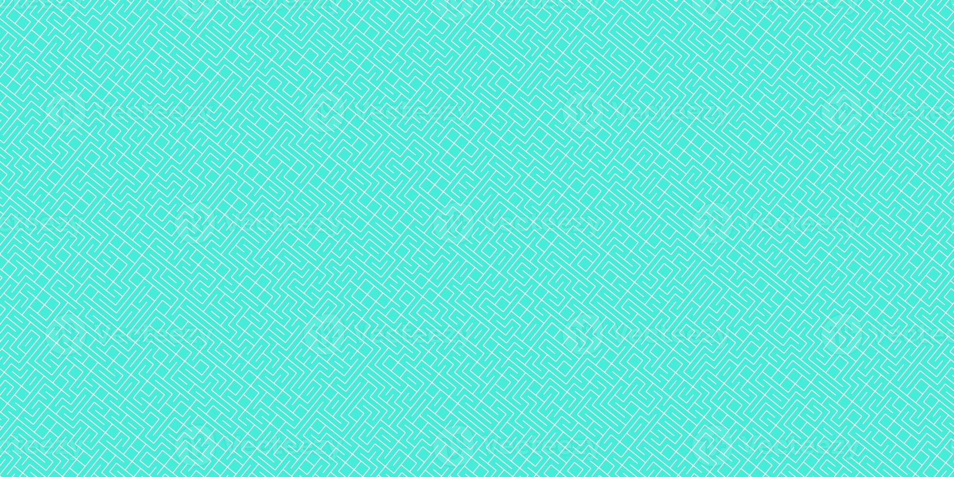 Sky Blue Seamless Outline Labyrinth Background. Maze Path Puzzle Concept. Difficulty Logical Mind Creativity Abstraction. photo