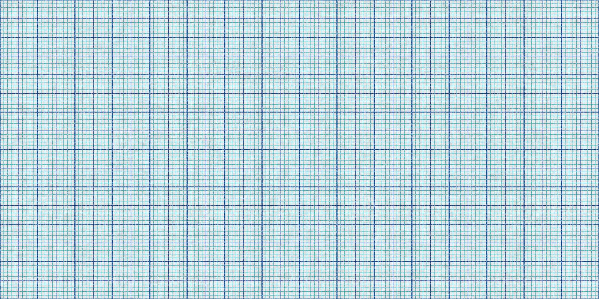Sky Blue Seamless Millimeter Paper Background. Tiling Graph Grid Texture. Empty Lined Pattern. photo