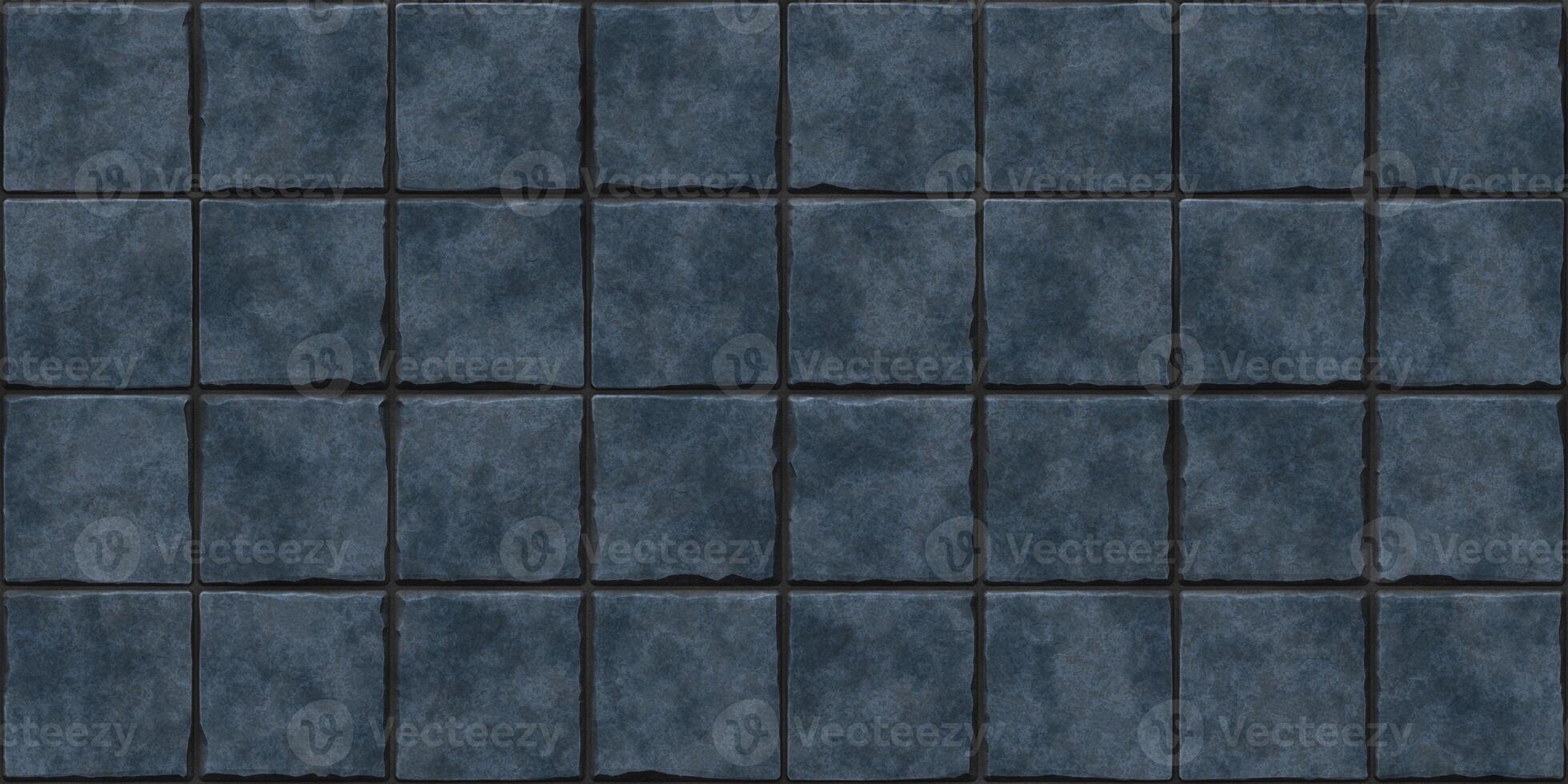 Aged Stone Tiles Seamless Texture photo