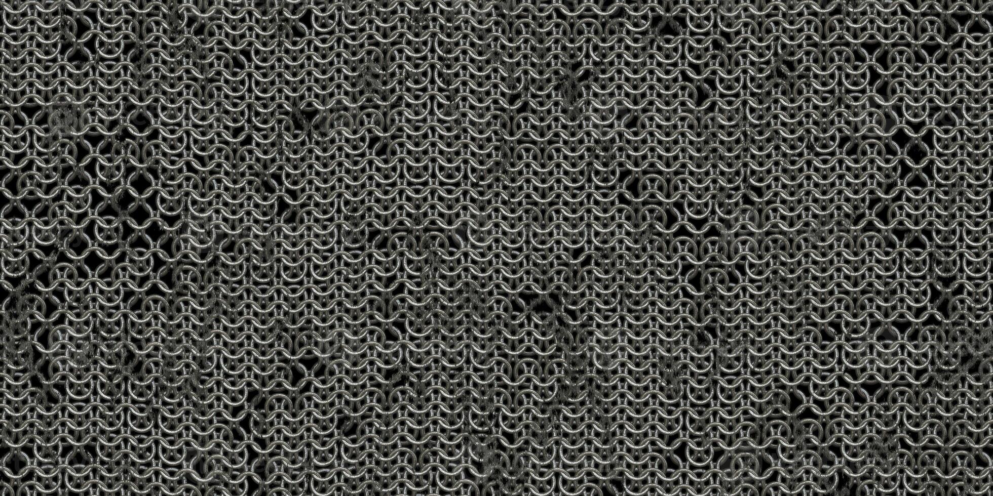 Seamless Chain Mail Texture photo