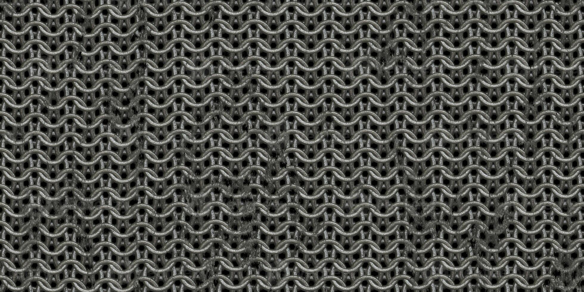 Seamless Chain Mail Texture photo