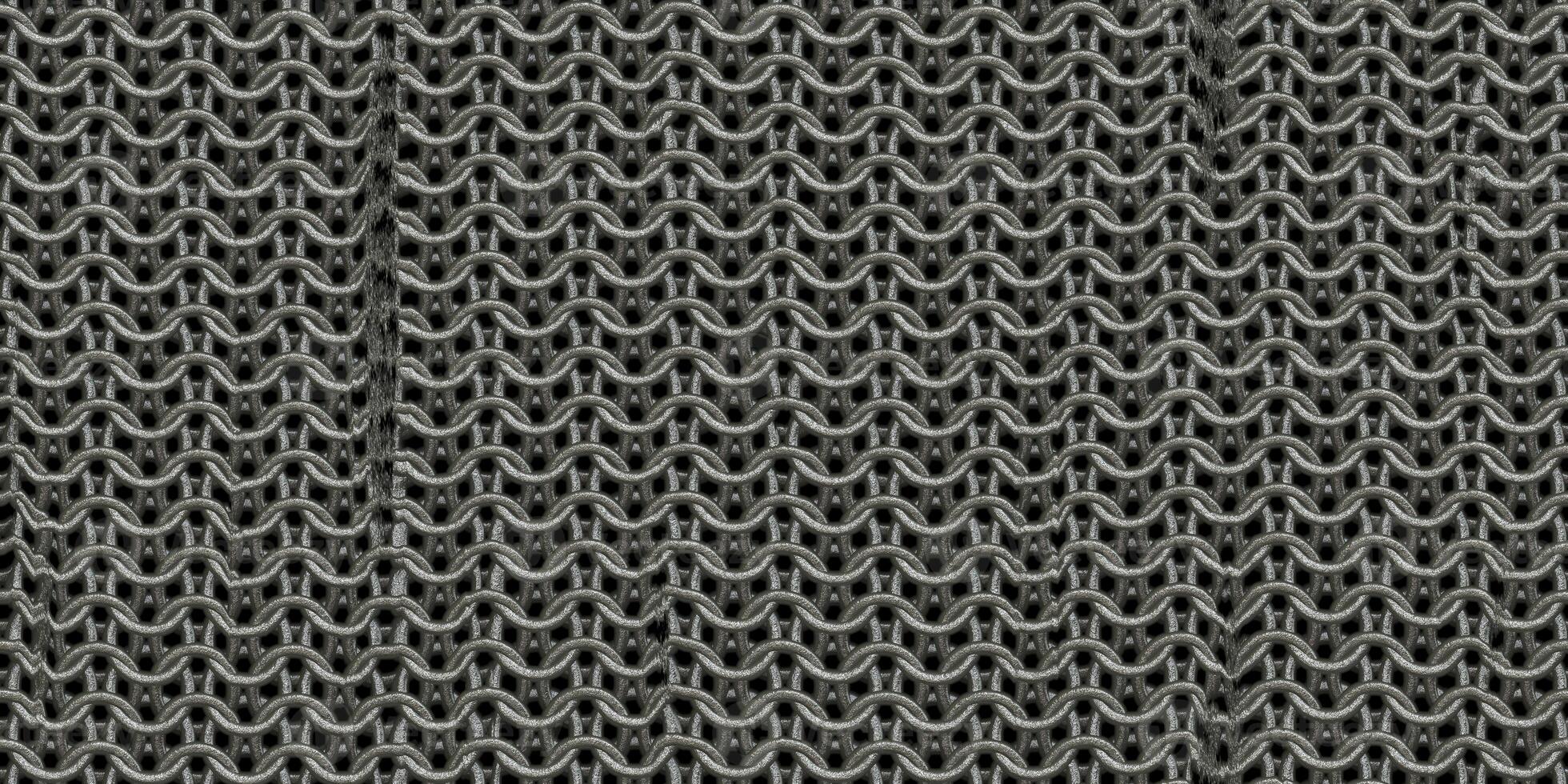 Seamless Chain Mail Texture photo