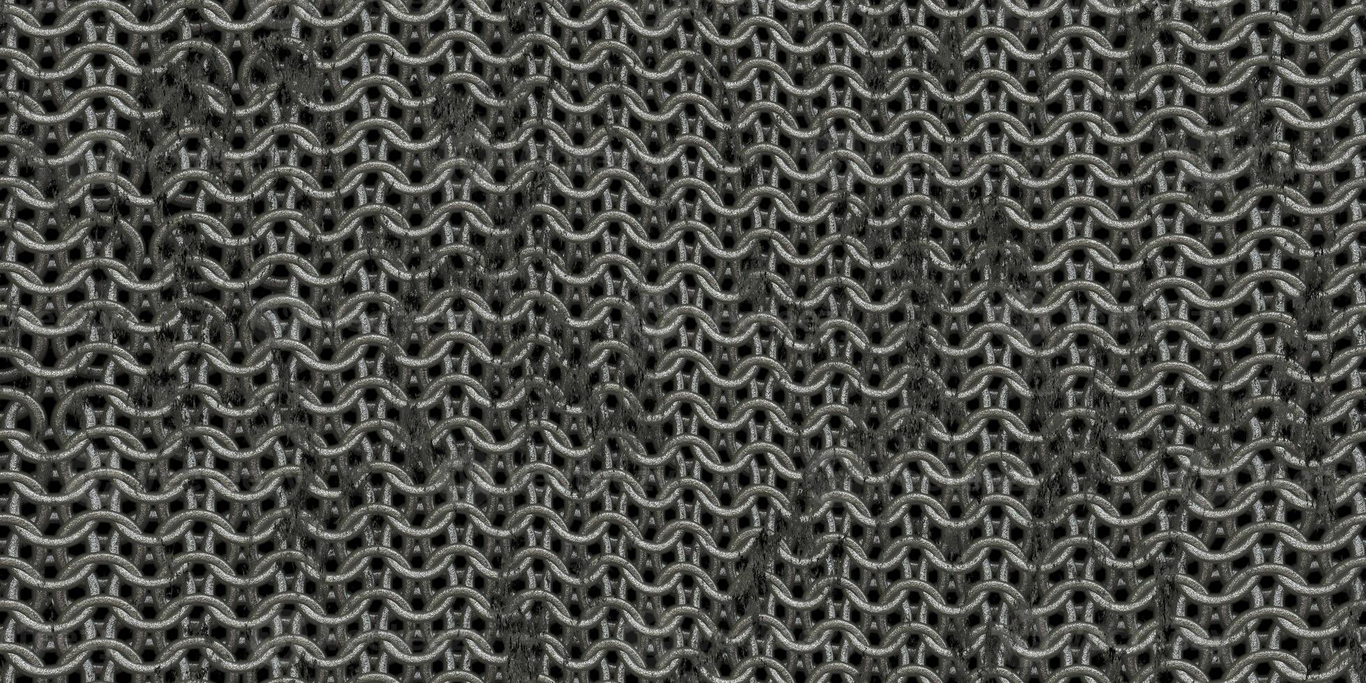 Seamless Chain Mail Texture photo