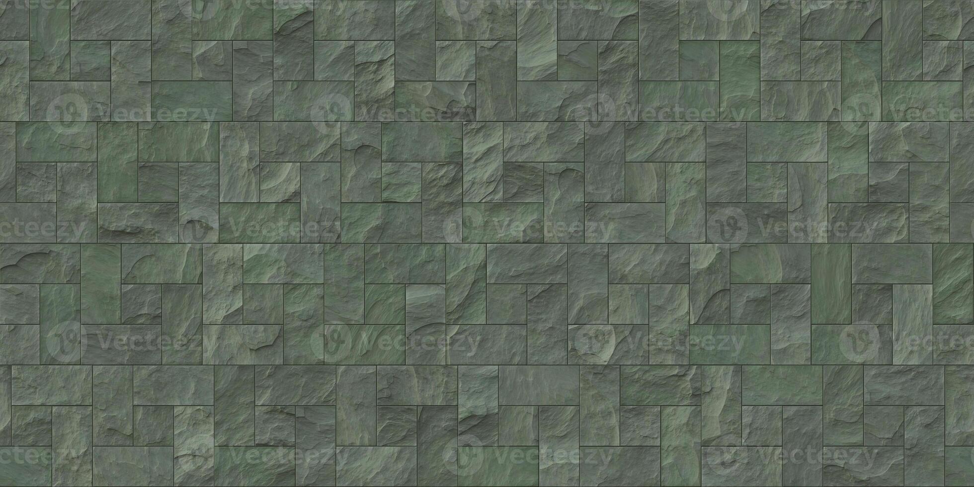 Moss Seamless Stone Cladding Texture photo