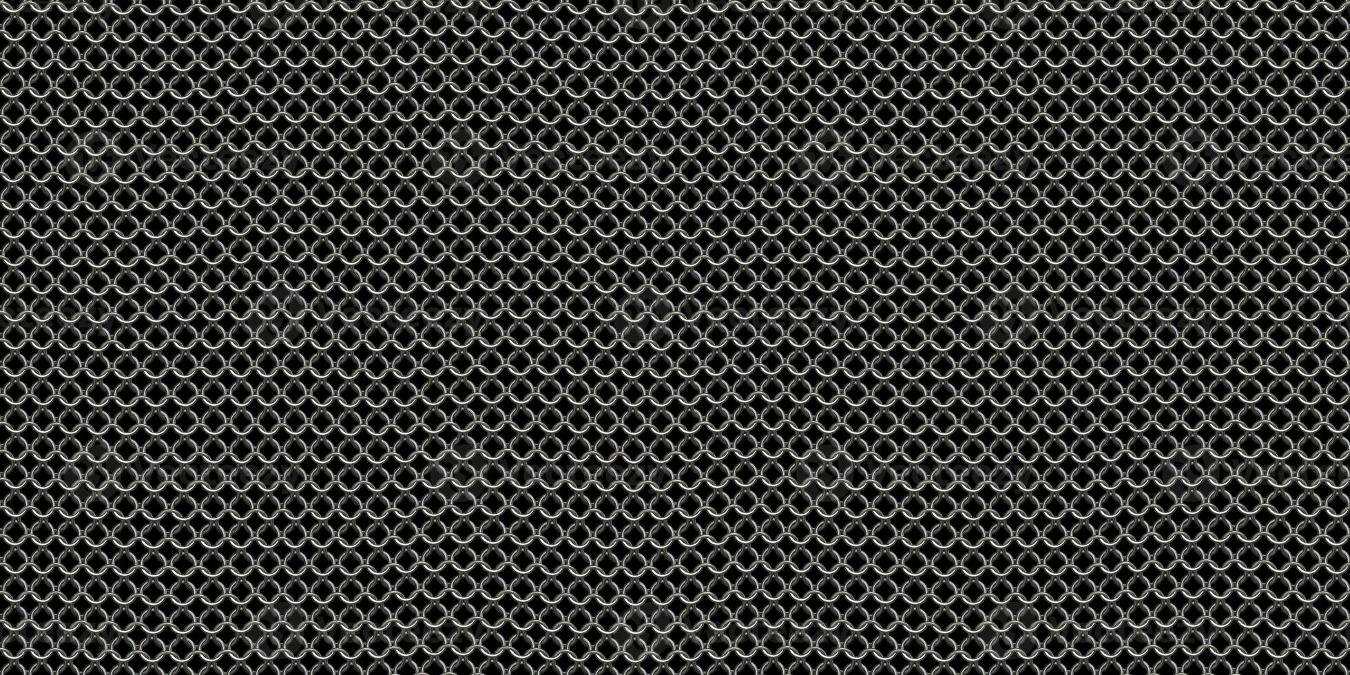 Seamless Chain Mail Texture photo