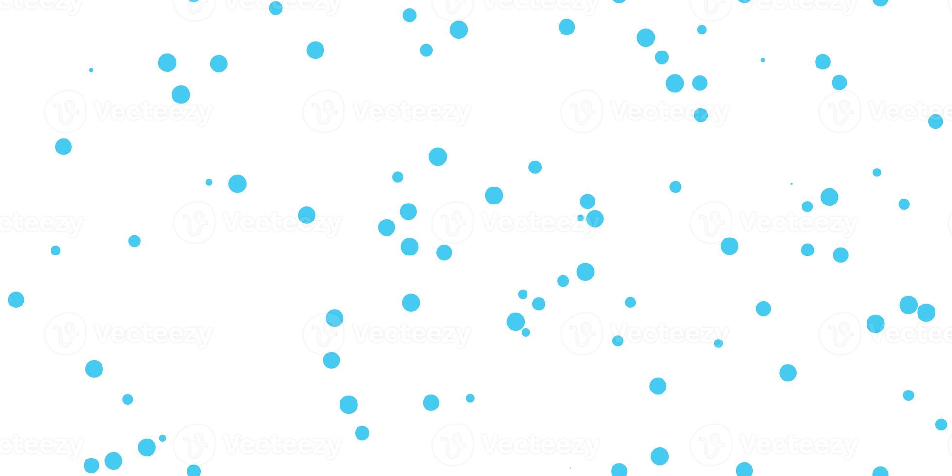 Blue White Shambolic Bubbles Backgrounds. Seamless Artistic Random Dots Texture. Chaotic Bright Dots Backdrop. photo