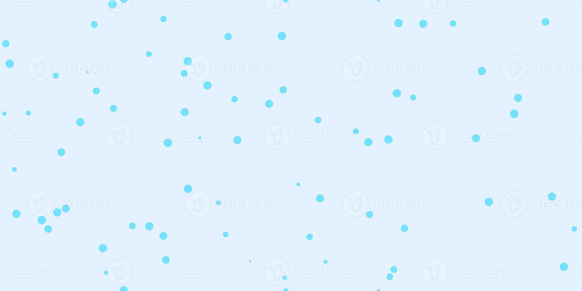 Sky Blue Shambolic Bubbles Backgrounds. Seamless Artistic Random Dots Texture. Chaotic Bright Dots Backdrop. photo