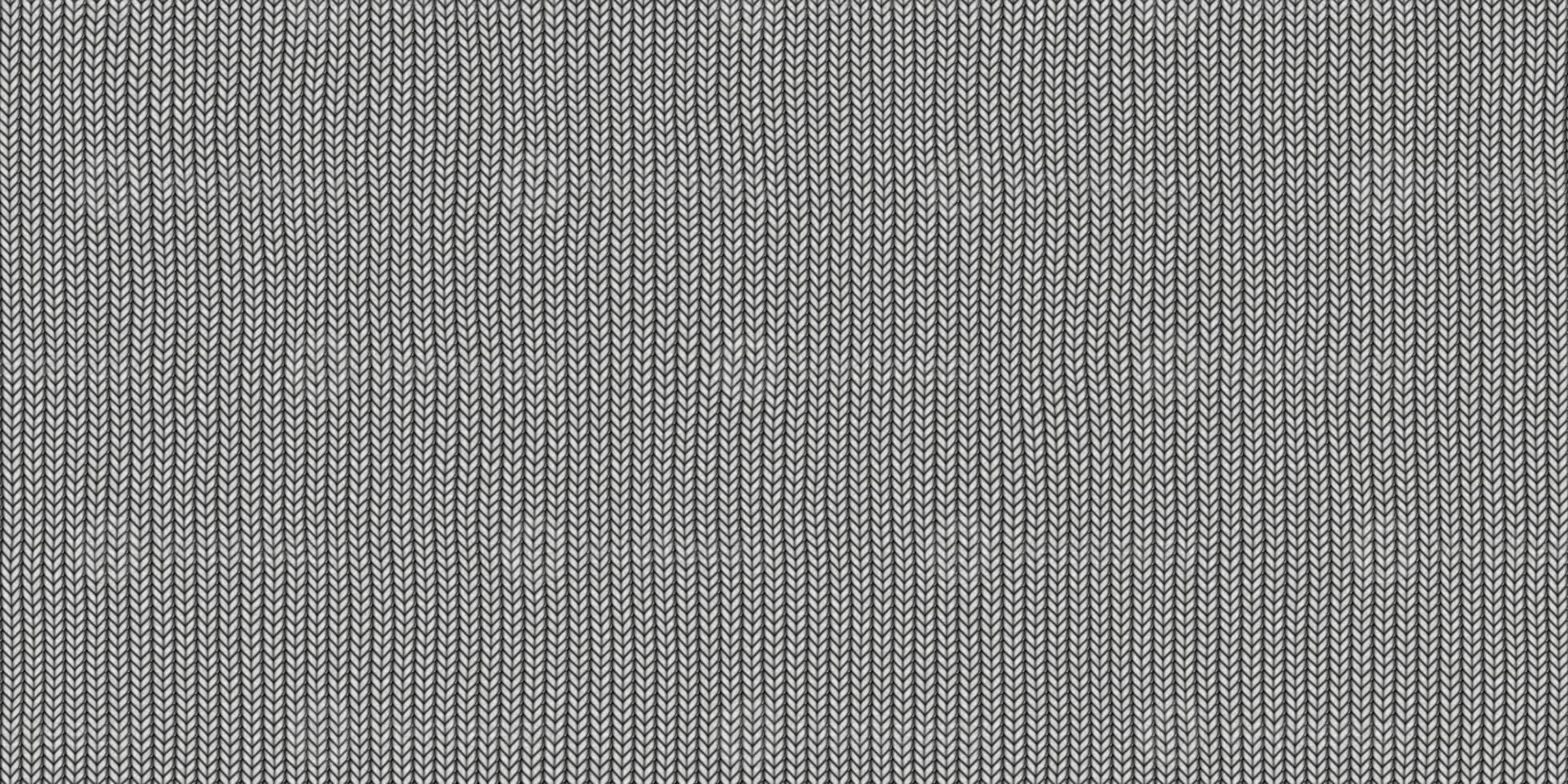 Gray Knitted Weaving Background. Wool Knitwear Cotton Texture. Fabric Material Cloth Backdrop. photo