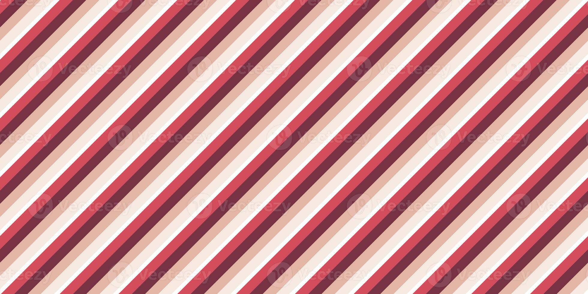 Pomade Tones Seamless Inclined Stripes Background. Modern Colors Sidelong Lines Texture. Vintage Style Stripe Backdrop. photo