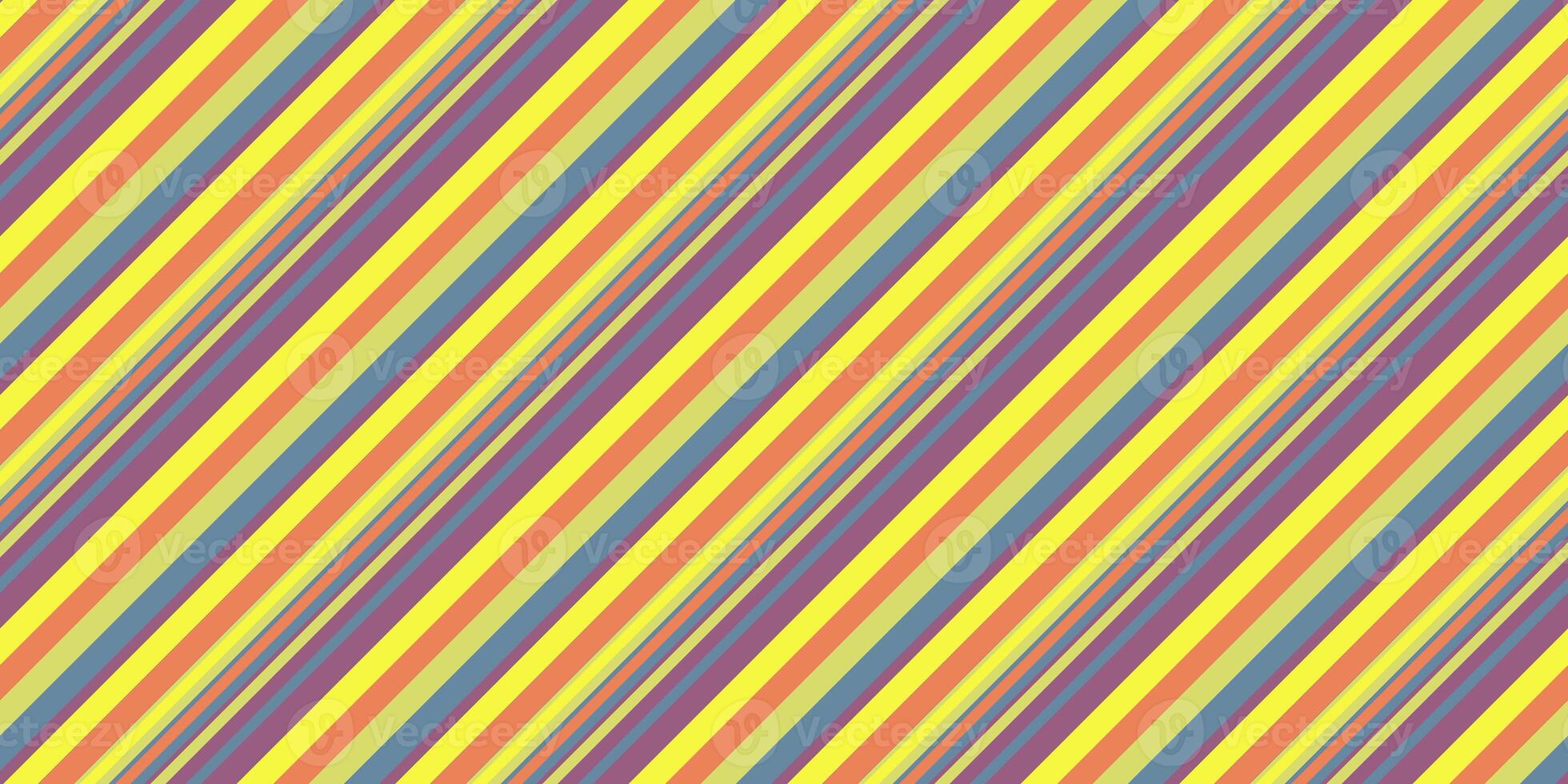 Summer Lights Seamless Inclined Stripes Background. Modern Colors Sidelong Lines Texture. Vintage Style Stripe Backdrop. photo