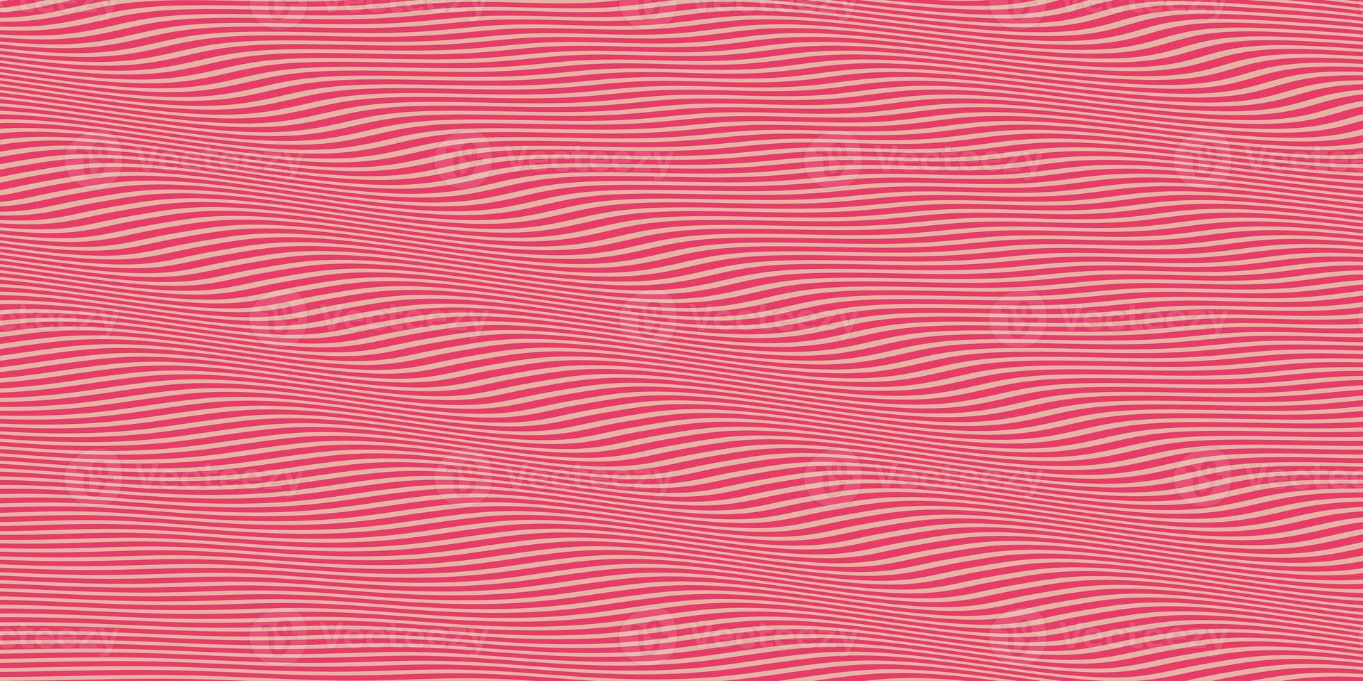 Rose Seamless Hypnotic Waves Background. Stylish Colorful Ripples Texture. Dynamic Modern Backdrop. photo