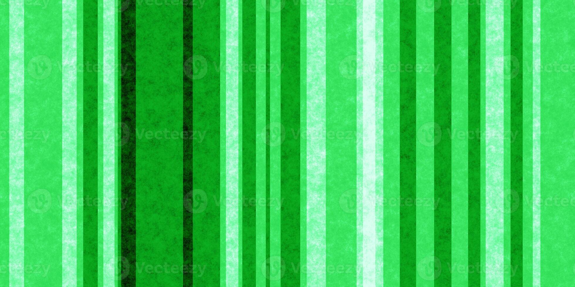 Light Green Grunge Stripe Paper Texture. Retro Vintage Scrapbook Lines Background. photo