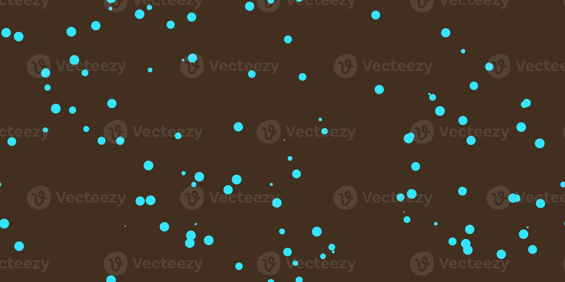 Brown Turquoise Shambolic Bubbles Backgrounds. Seamless Artistic Random Dots Texture. Chaotic Bright Dots Backdrop. photo