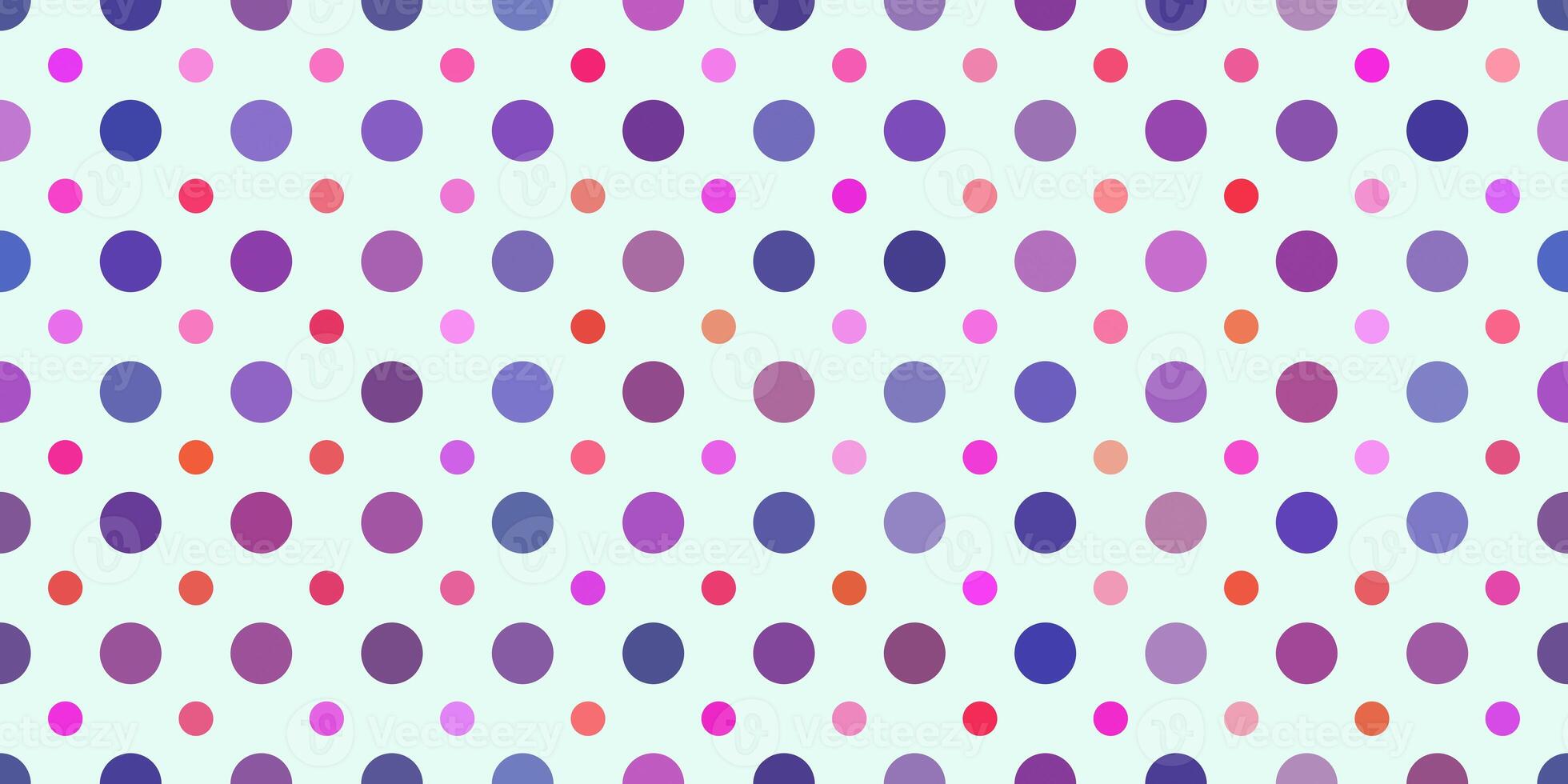 Light Lilac Dots Pattern Background. Retro Circles Backdrop. Balls Texture. photo