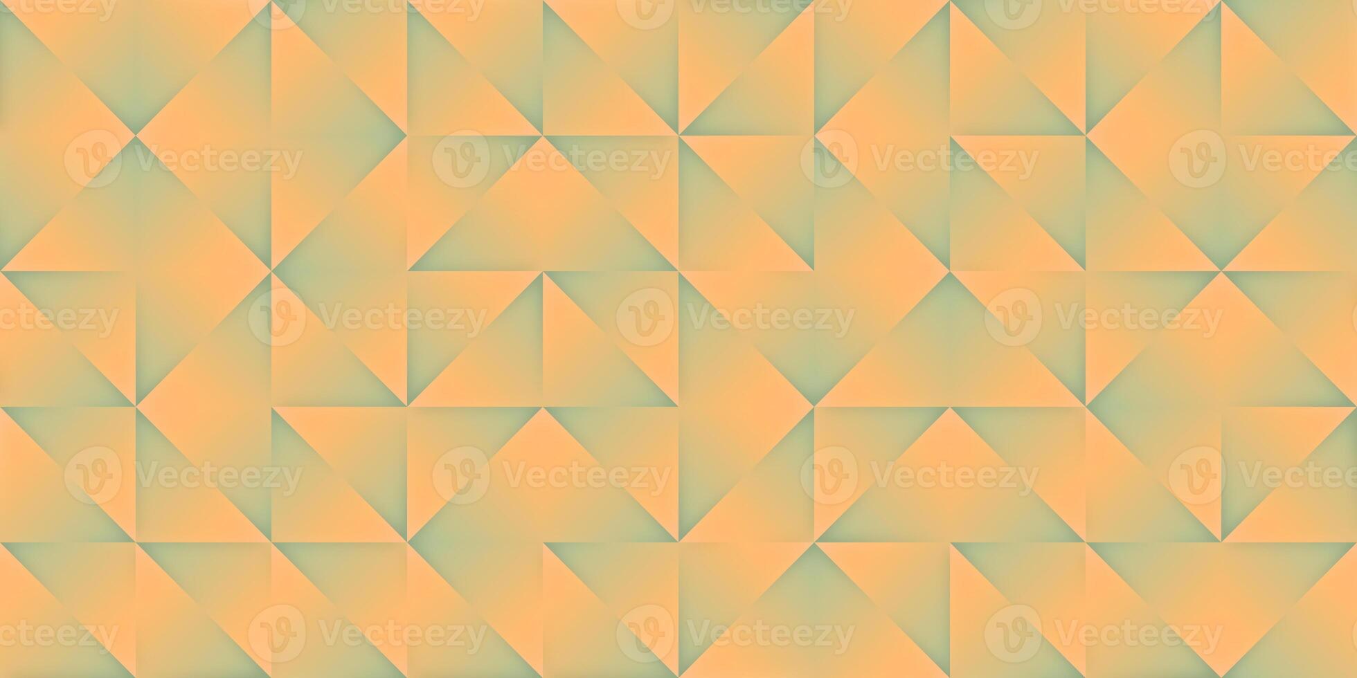 Yellow Modern Random Filling Geometric Shapes Pattern Background Texture. photo