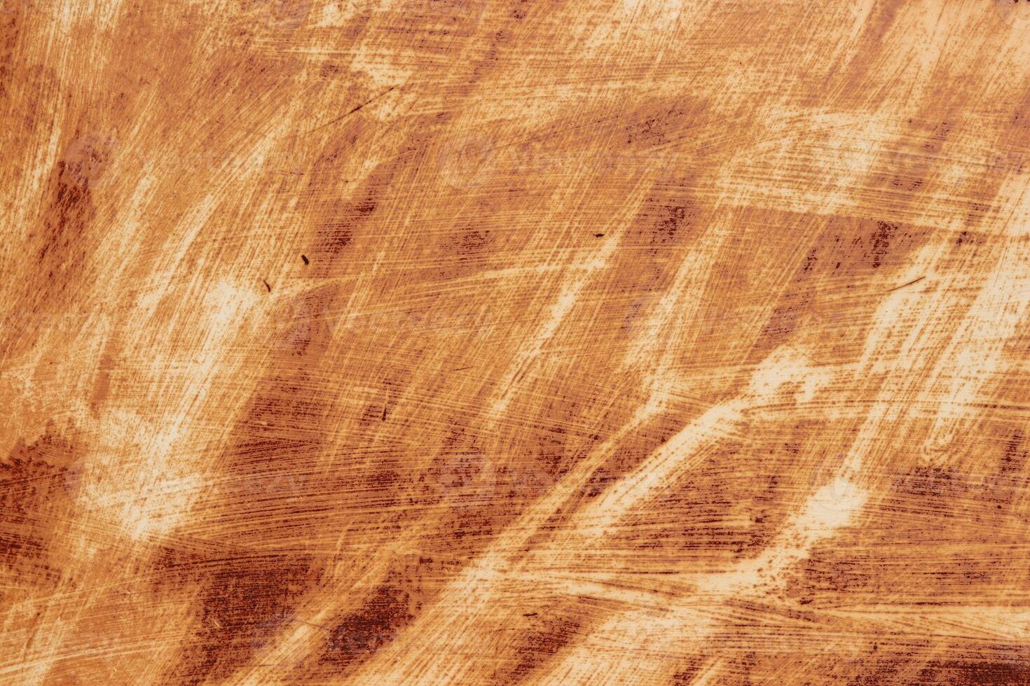 Rusty White Painted Wall Texture. Corroded Brush Strokes. Scratches and Cracks. photo