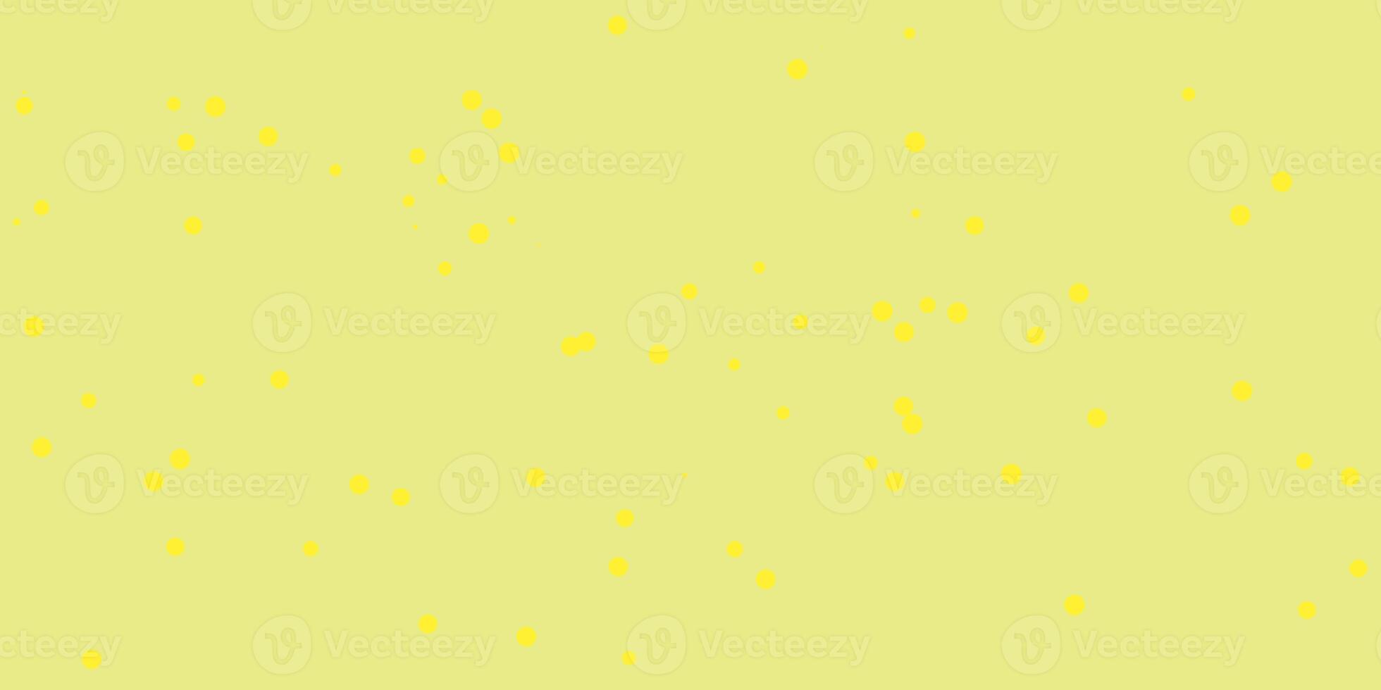 Yellow Shambolic Bubbles Backgrounds. Seamless Artistic Random Dots Texture. Chaotic Bright Dots Backdrop. photo