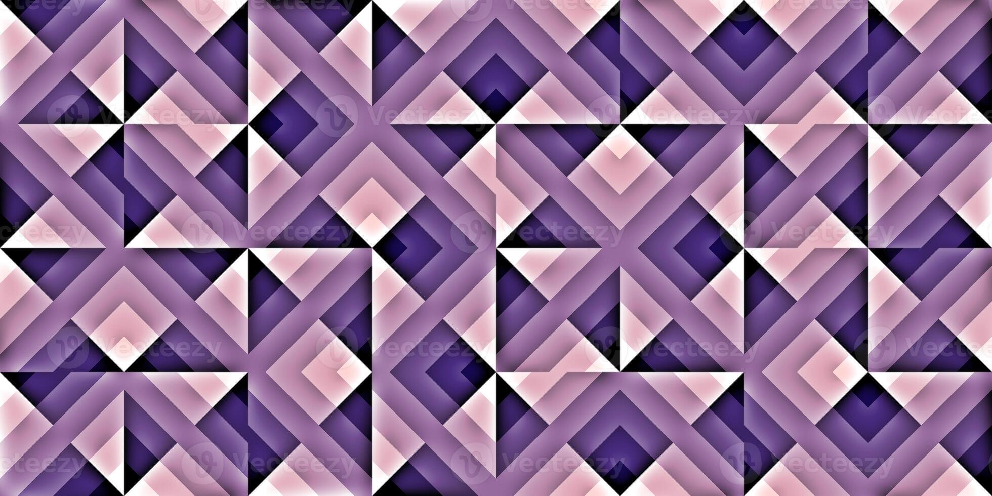 Purple Modern Random Filling Geometric Shapes Pattern Background Texture. photo