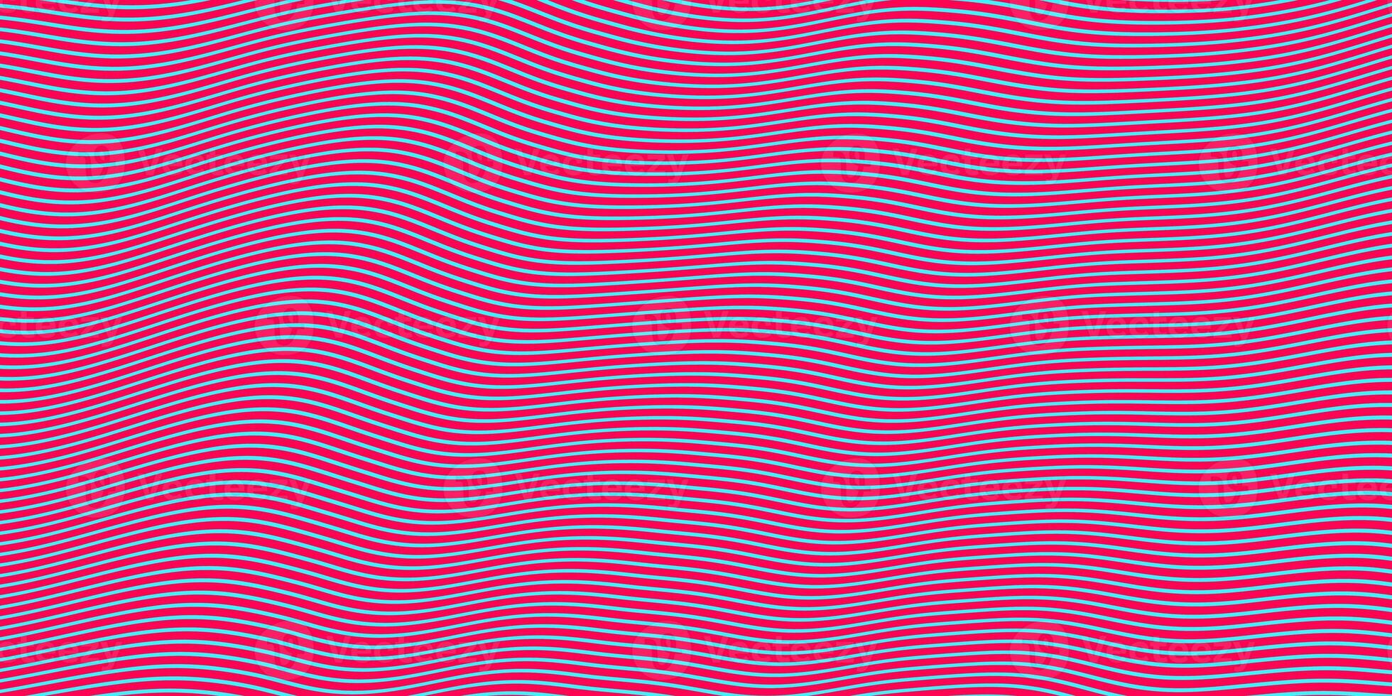 Violet Red Seamless Hypnotic Waves Background. Stylish Colorful Ripples Texture. Dynamic Modern Backdrop. photo