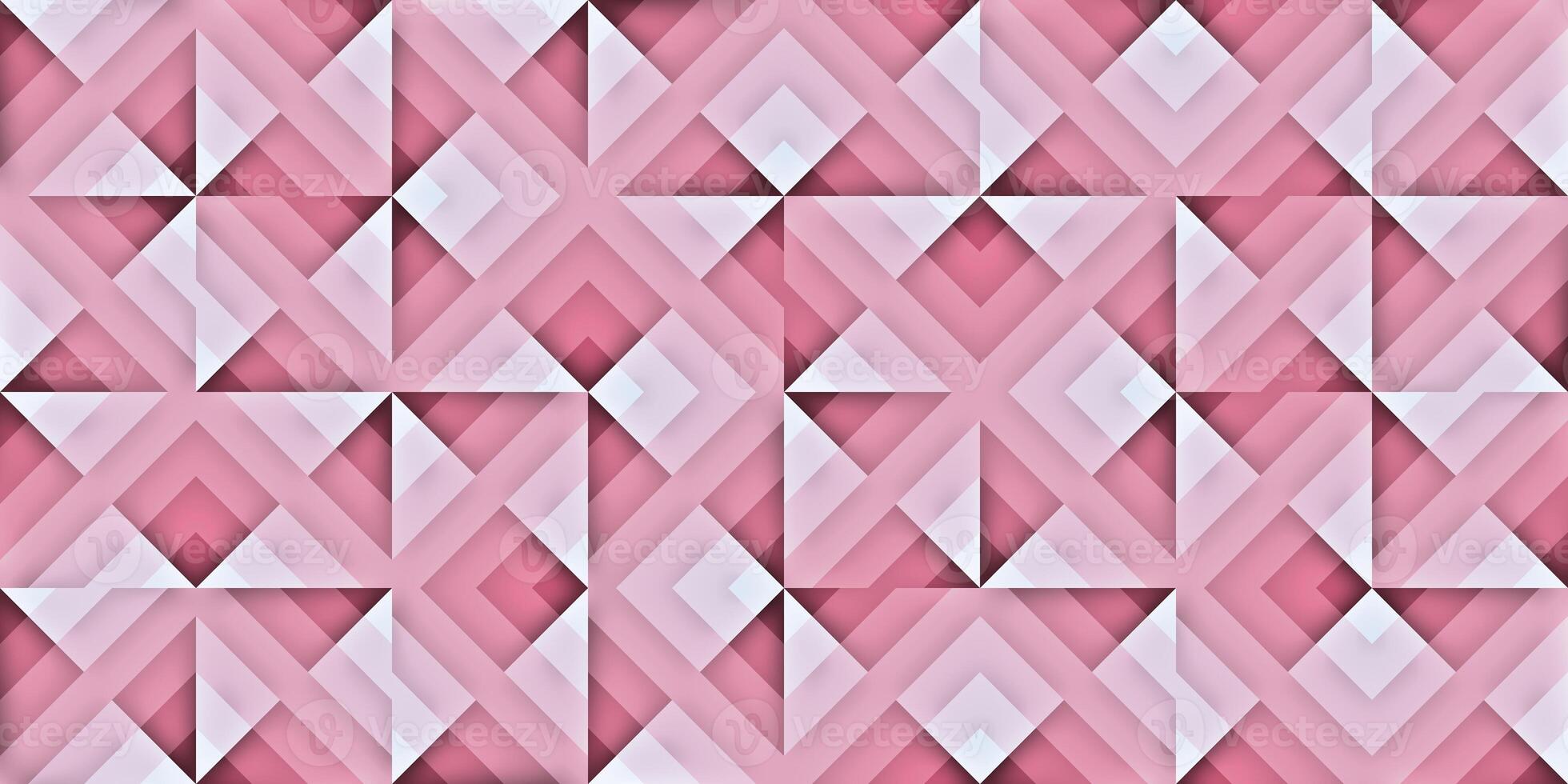 Light Pink Modern Random Filling Geometric Shapes Pattern Background Texture. photo