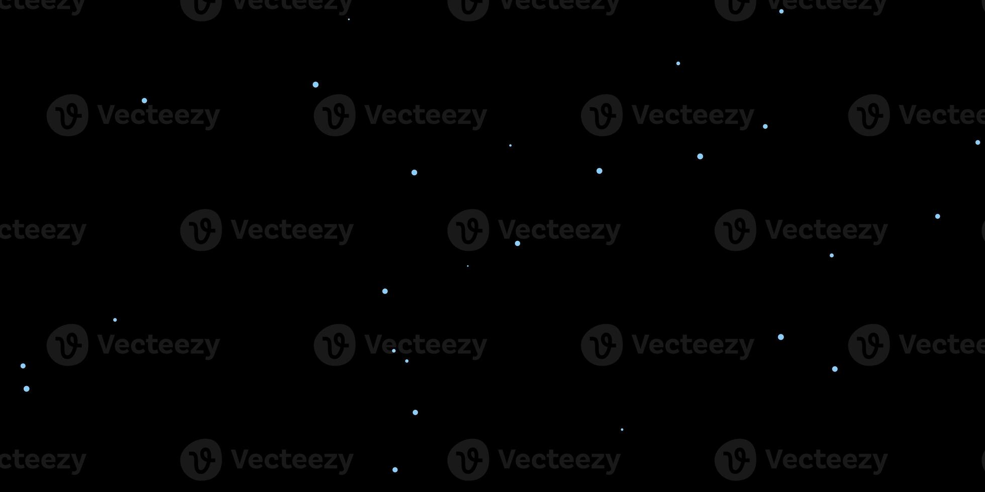 Blue Black Shambolic Bubbles Backgrounds. Seamless Artistic Random Dots Texture. Chaotic Bright Dots Backdrop. photo