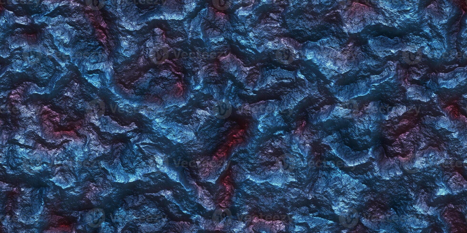 Painted Cliff Glows Texture. Metallic Ore Sparkles Backdrop. Shine Stone Mineral Surface. Metal Paint Rock Shining Background. photo