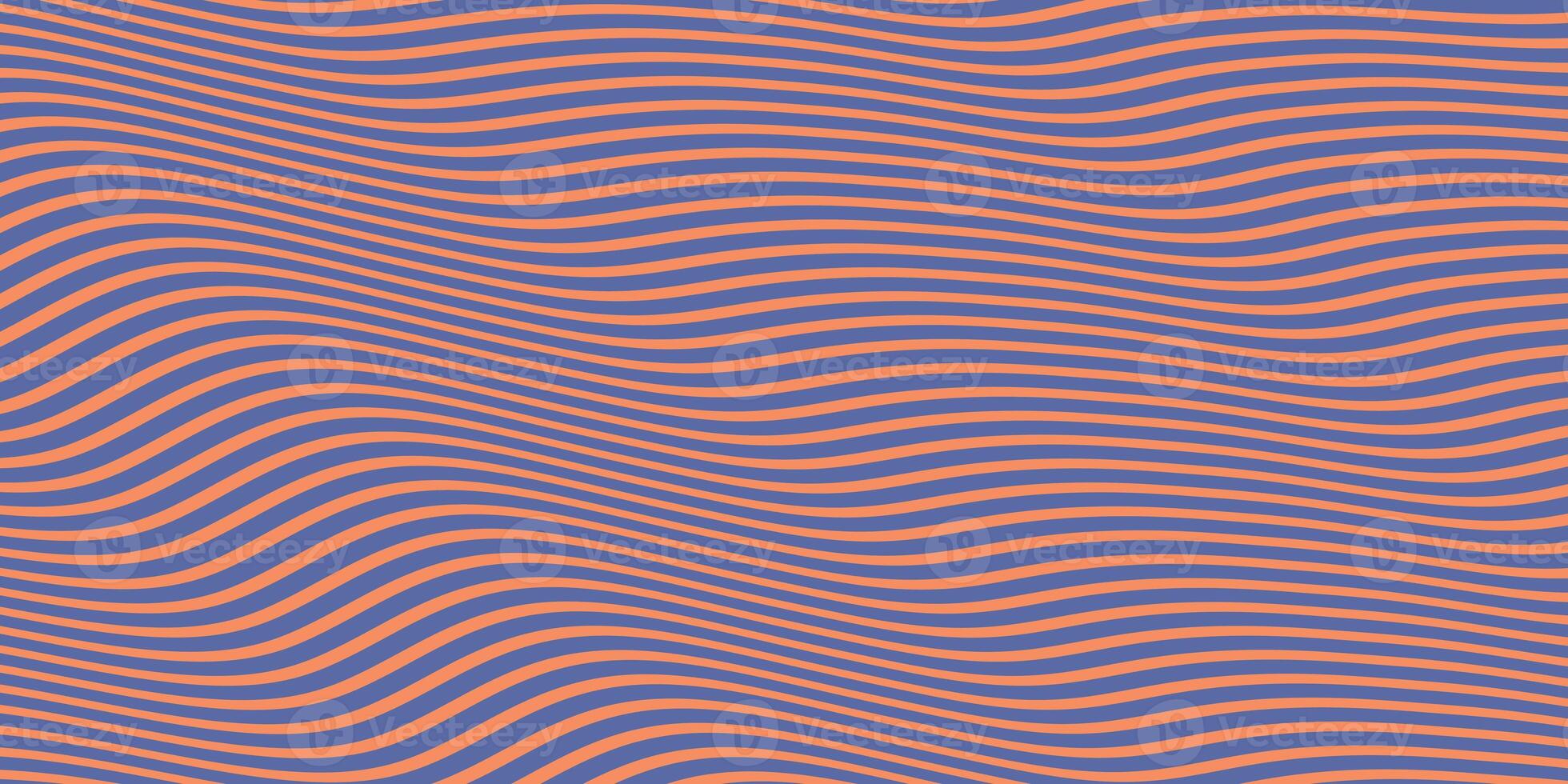 Light Chestnut Seamless Hypnotic Waves Background. Stylish Colorful Ripples Texture. Dynamic Modern Backdrop. photo