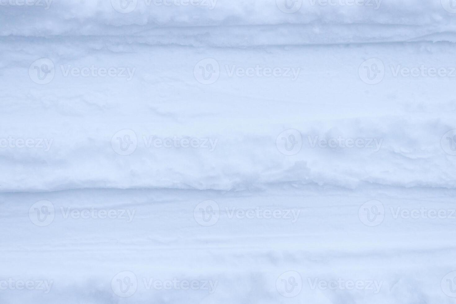 Ski trail texture. Ski run traces background. Snow skiing track surface. photo