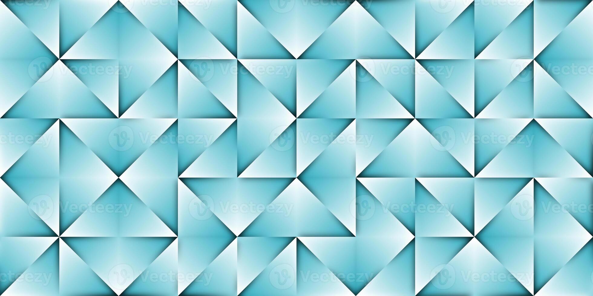 Sky Blue Modern Random Filling Geometric Shapes Pattern Background Texture. photo