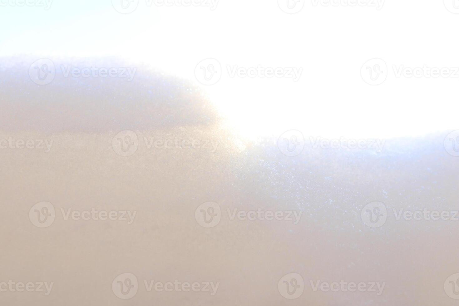 Soft snow hills surface. Snowy mound texture. Winter snowdrift landscape background. photo
