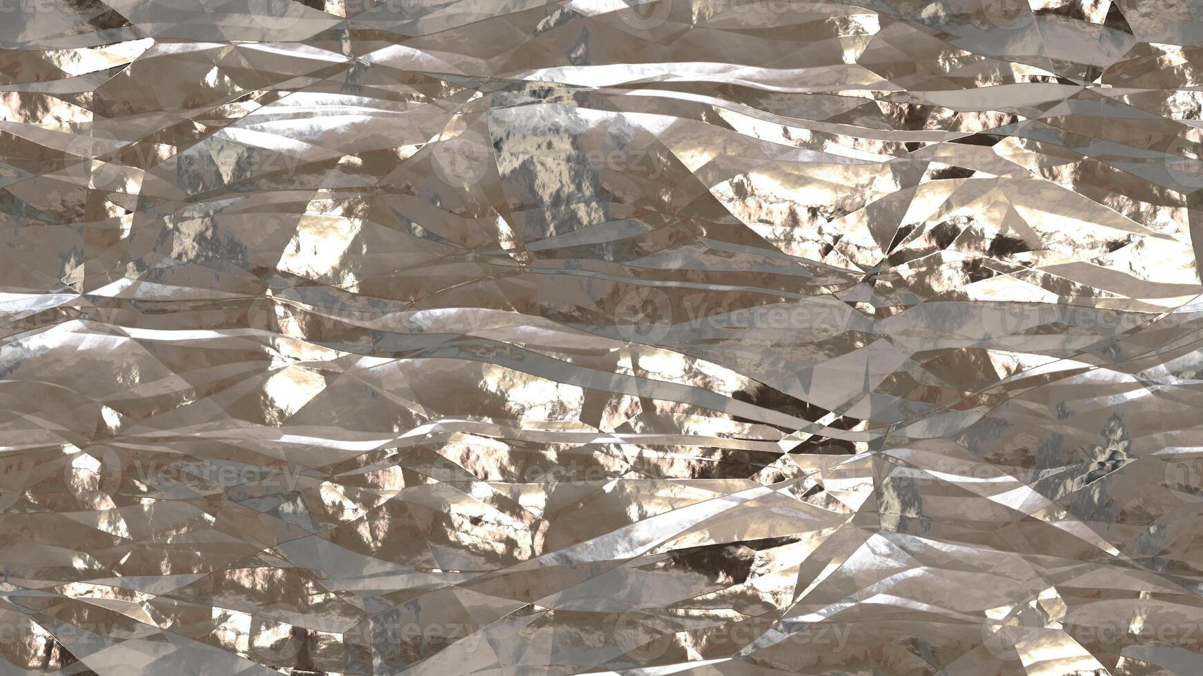 Light Rose Crumpled Foil Seamless Background Texture photo