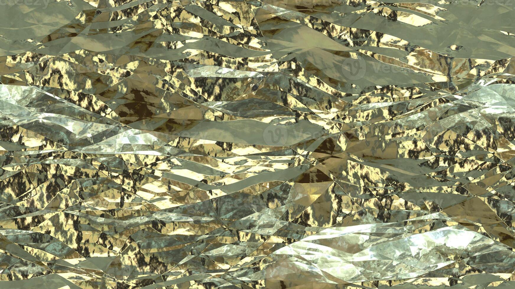 Light Crumpled Foil Seamless Background Texture photo