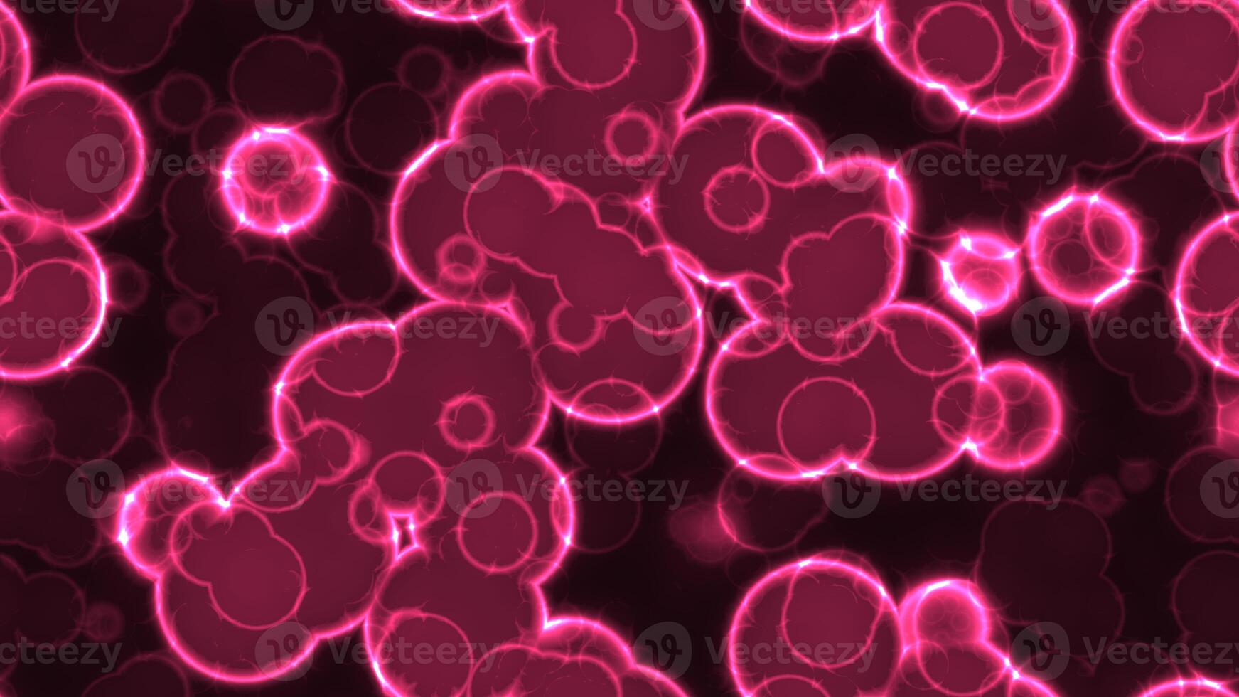 Scarlet Luminescent Glowing Cells Seamless Background Textures photo