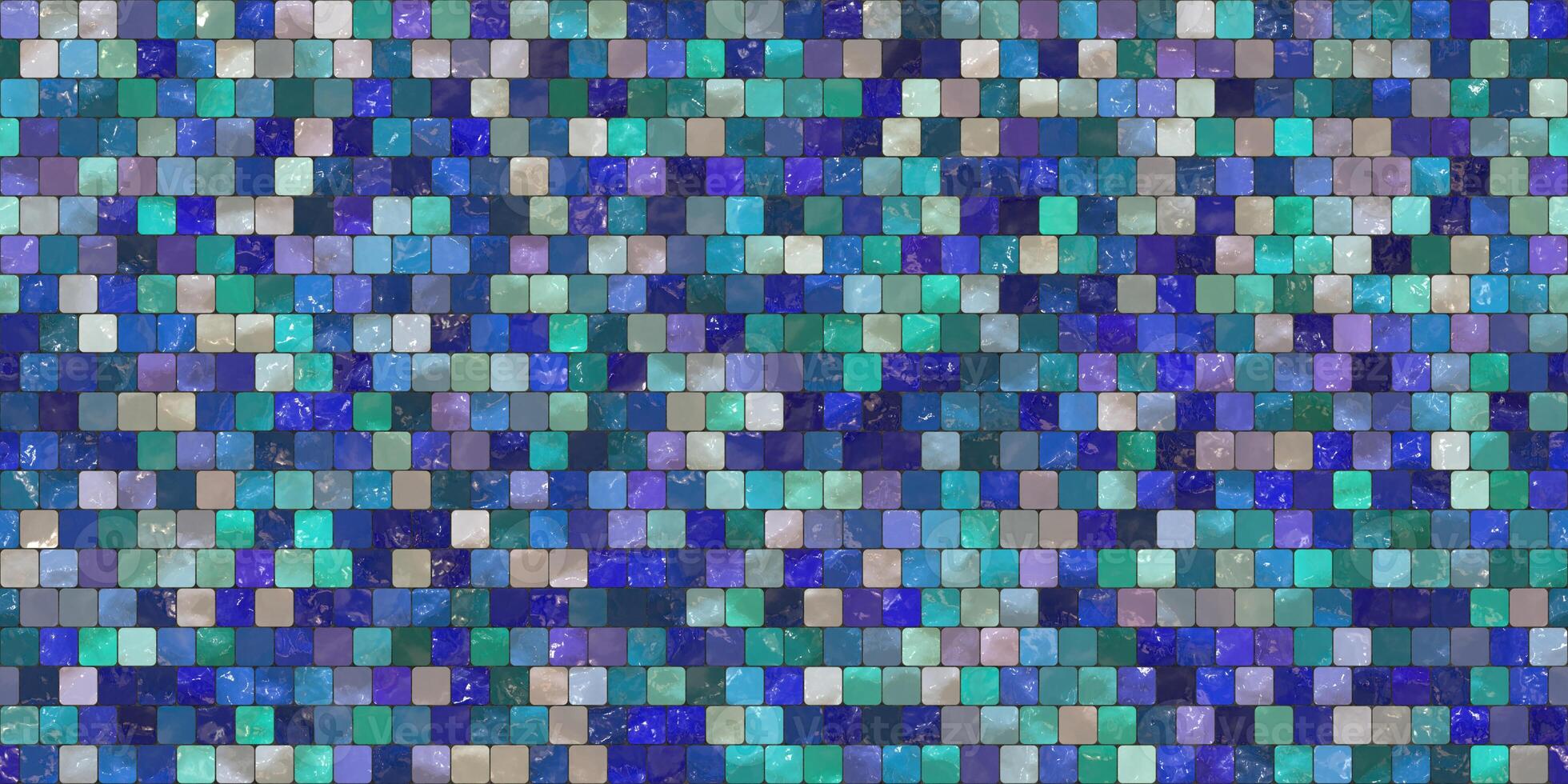 Royal Blue Seamless Decorative Tile Background Texture photo