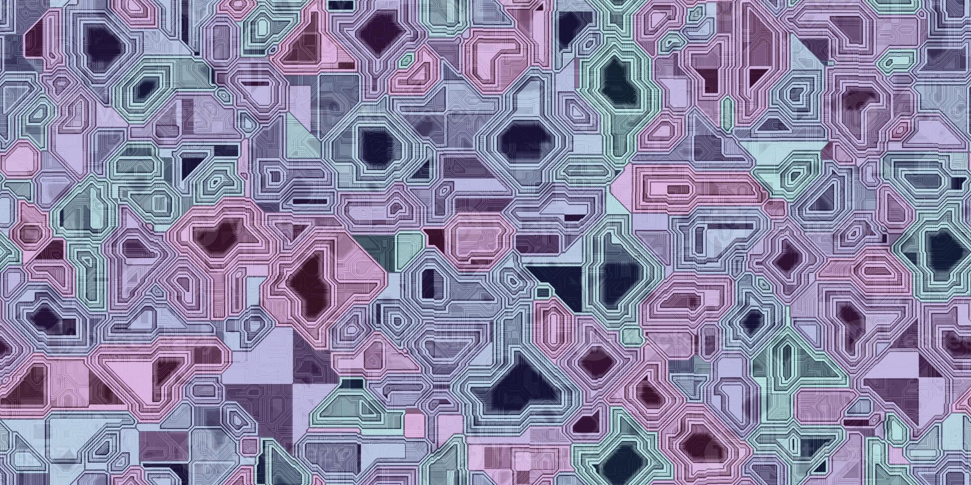 Seamless Electronic Technical Background Textures photo