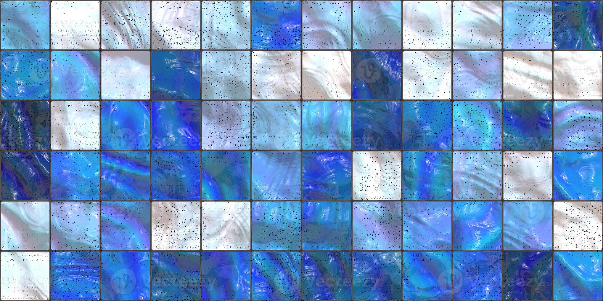 Ice Blue Seamless Decorative Tile Background Texture photo