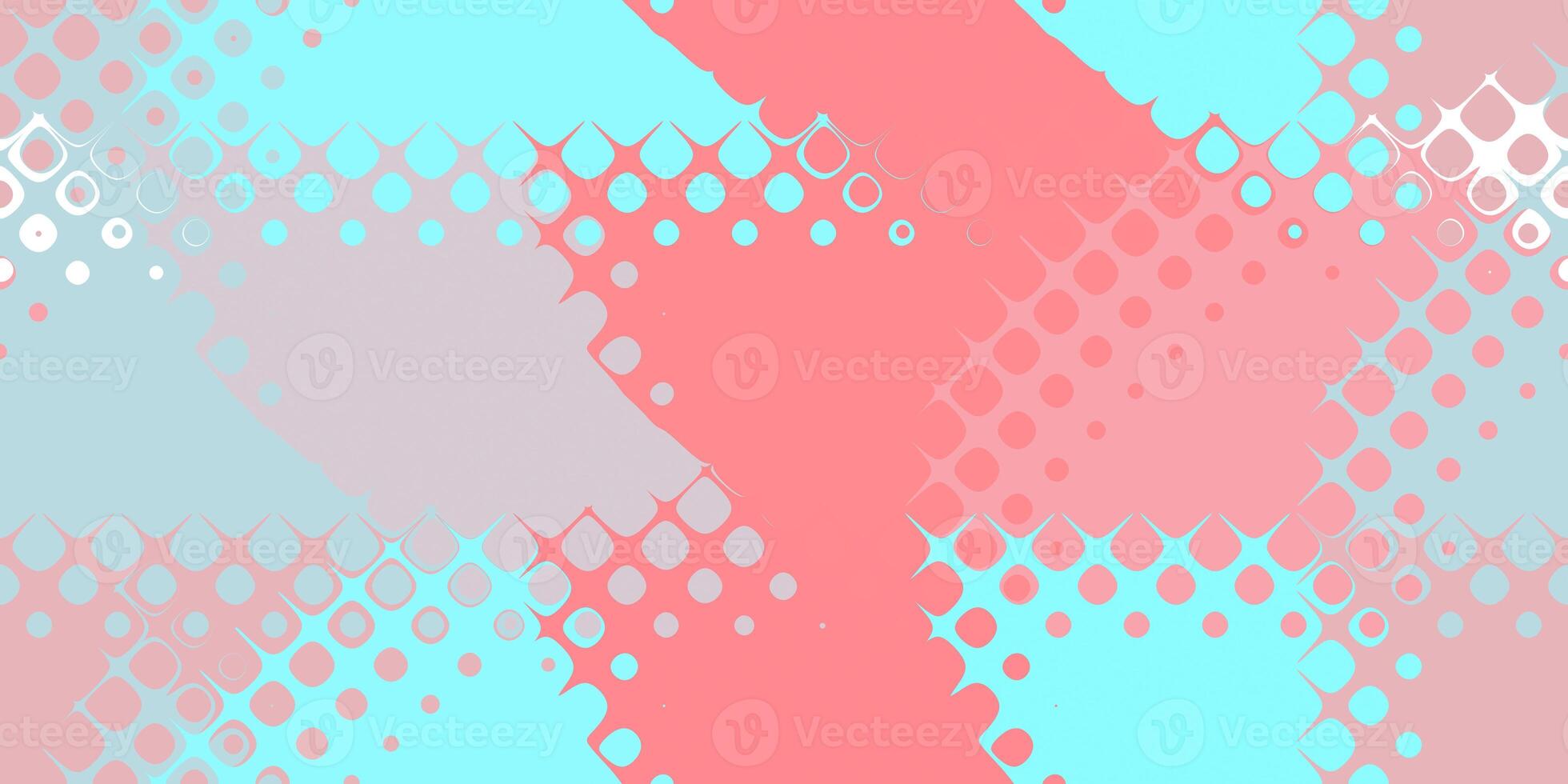 Red blue rounded cells grid background. Bubbled liquid creative design. Awesome colored sweet holiday texture. Amazing multicolor happy love shapes backdrop. Bright color bubbles geometric surface. photo