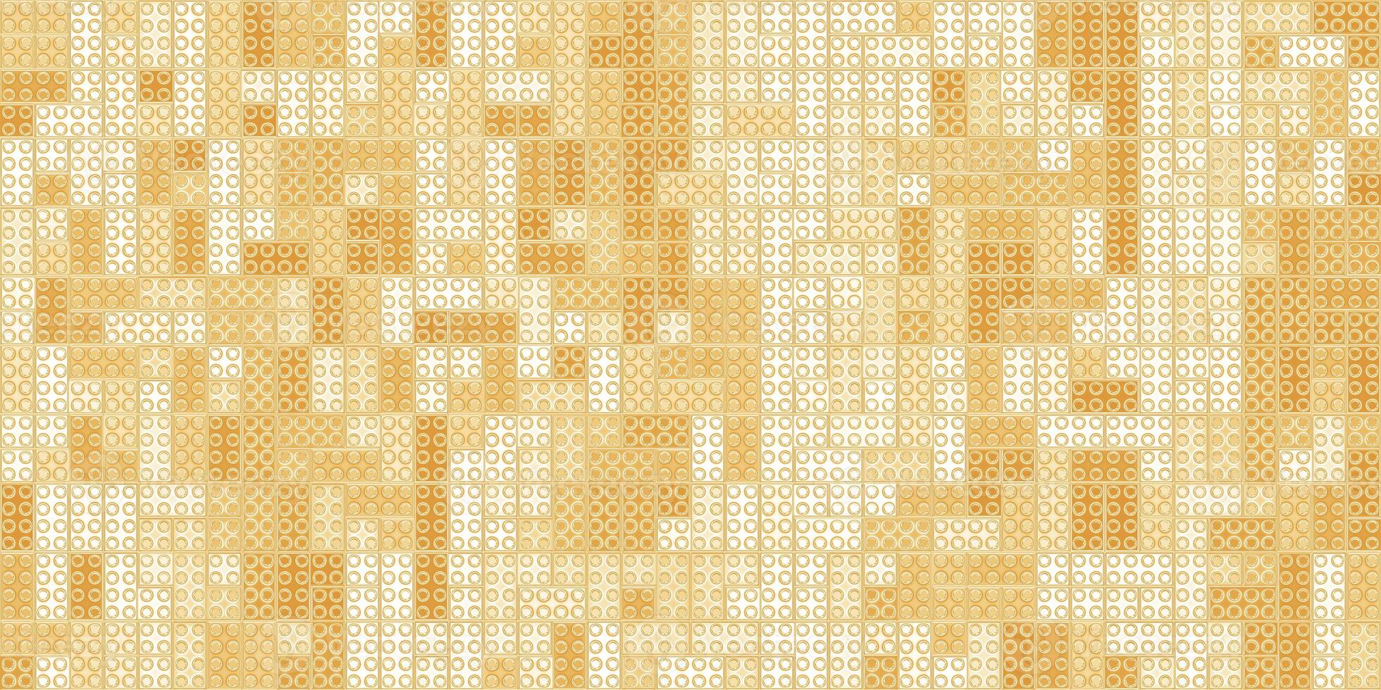 Golden Shine Constructor Background. Seamless Gold Pattern. photo