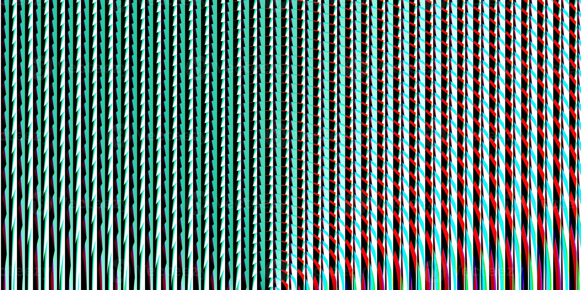 Green red blue striped fresnel lens pattern. Spotlight glass art texture. Projector lens background creative. Searchlight screen optical. Lamp flare glow. photo